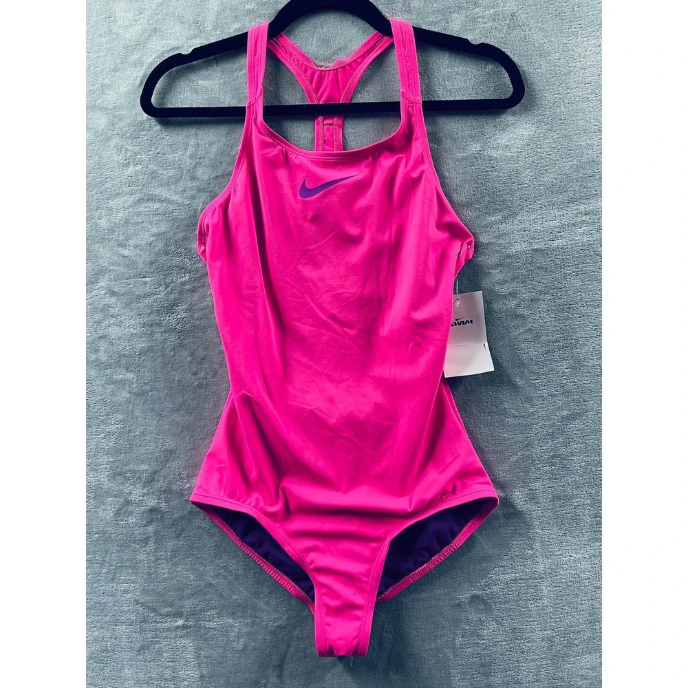 Nike Swim Effortless Essential Big Kids Girls Racerback One Piece XL